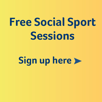Free Social Sport Sessions, Sign up here.