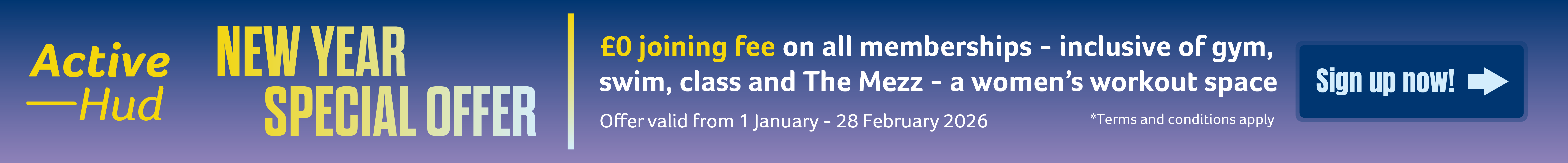 New Year Offer 2026 Desktop Banner