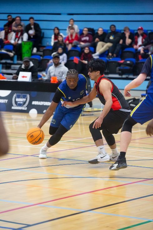 West Yorkshire Hawks players during game at ActiveHud
